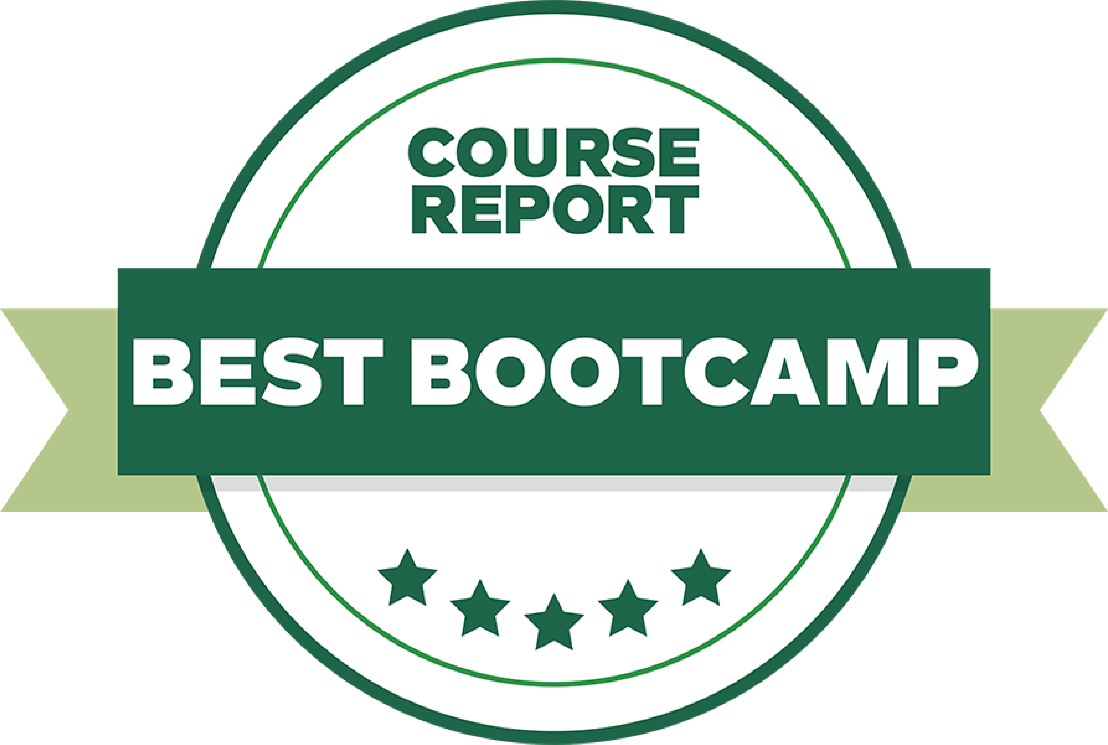 The Tech Academy Best Online Coding Bootcamp Award from Course Report Logo